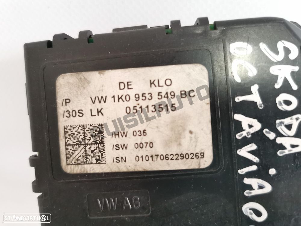 Captor / Sensor De Angulo De Viragem/direcção 1k095_3549bc Skod - 2