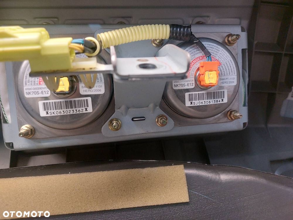 ZESTAW AIRBAG POSTRZAŁOWY KOKPIT NISSAN MURANO Z50 98820CC20A - 3