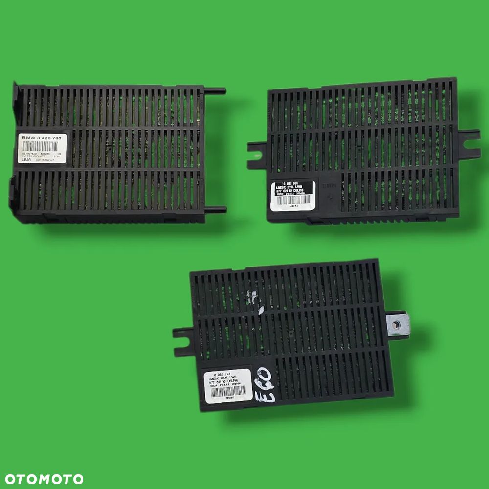 MODUŁ STEROWNIK ŚWIATEŁ BMW E60 E61 E63 X3 E83  RÓŻNE NUMERY 3420786 6941591 6962723 - 1