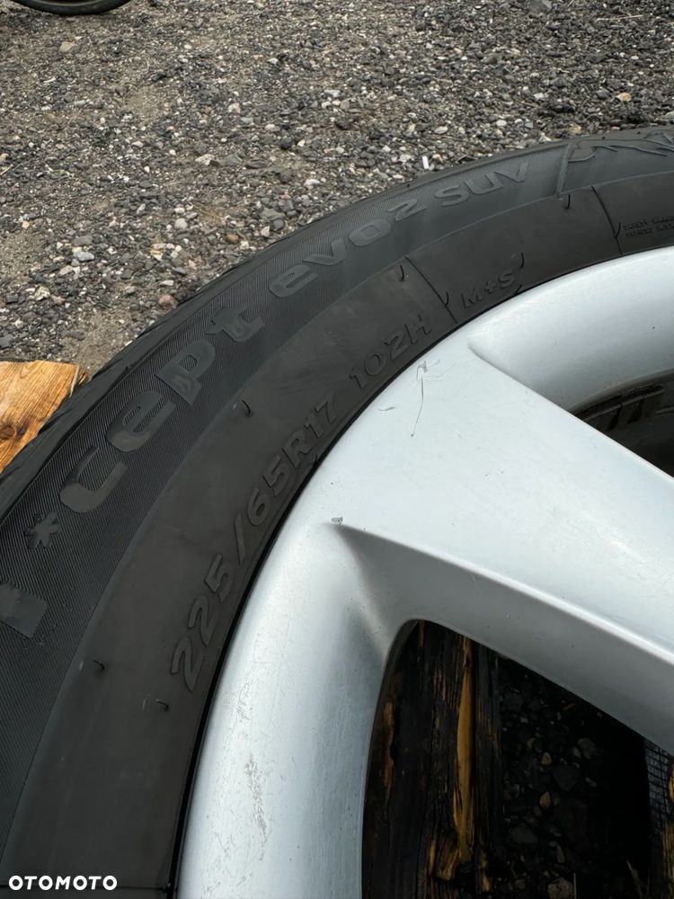 KOMPLET KÓŁ KOŁA KOŁO VOLKSWAGEN TIGUAN 225 /65 17 - 7