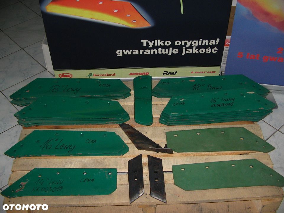 Pług Kverneland części zamienne dłuto lemiesz pierś odkładnica płoza - 2
