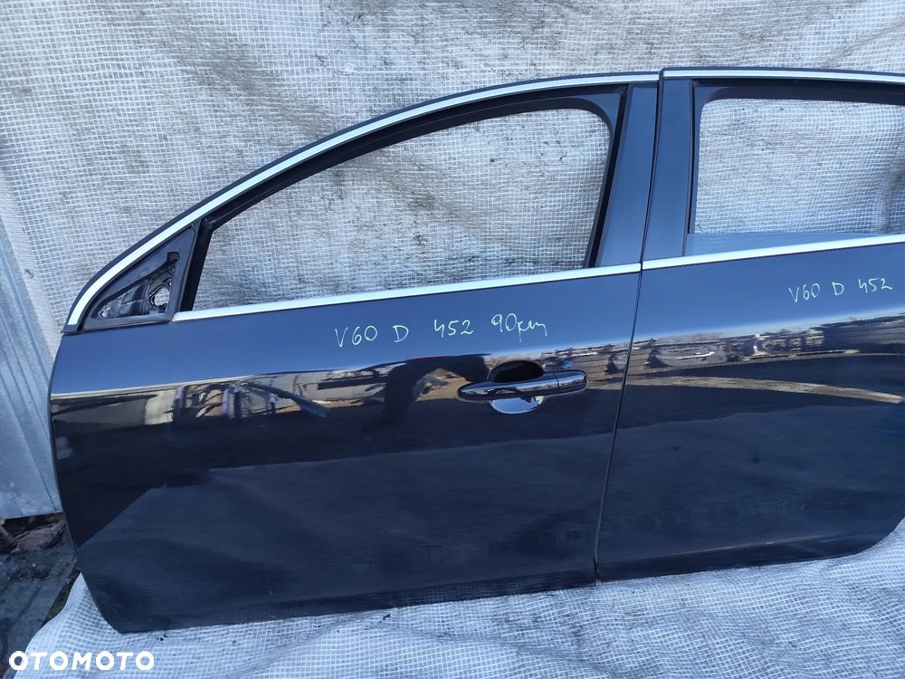 Volvo V60 I 10-18 Drzwi Przód Tył Lewe Tył Kompletne w kolor 452 2 sztuki - 3