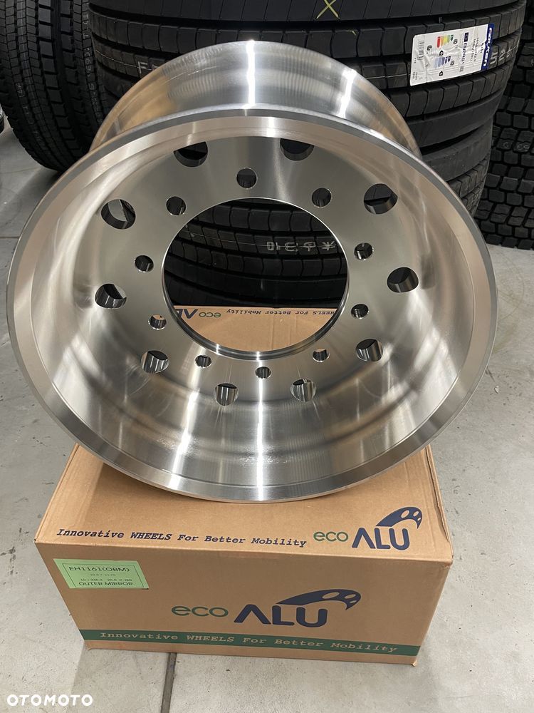 1300netto FELGA aluminiowa 11.75 22.5 ET0 zero ALU naczepa cysterna - 3
