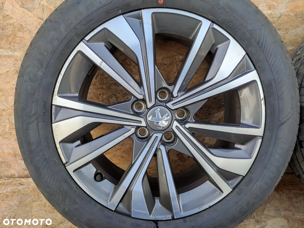 KOŁA FELGI Z OPONAMI PEUGEOT 508 II 308 II 215/55/17 LATO - 4