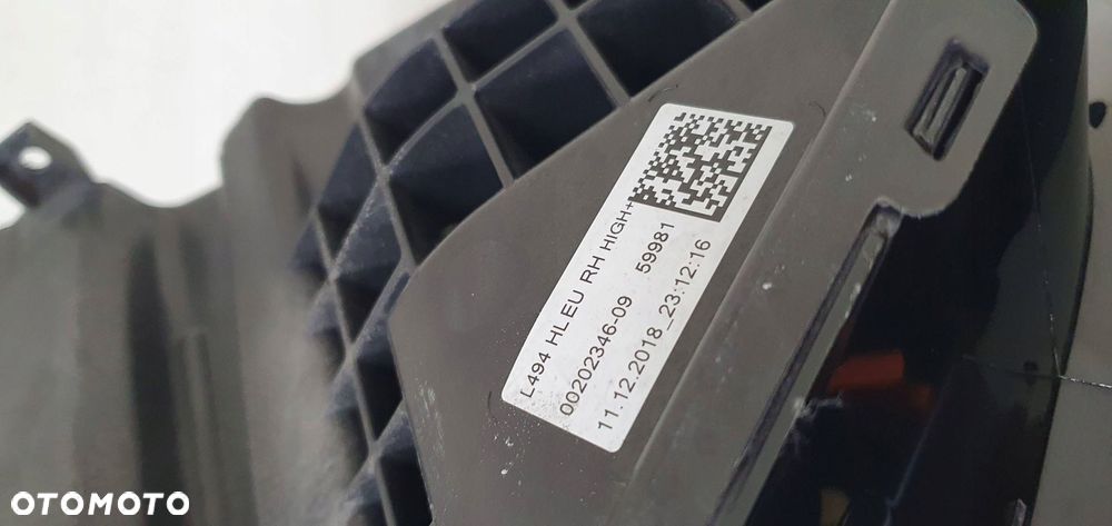lampa prawa przód range rover sport ii lift l494 laser high+ plus 00202346 - 12