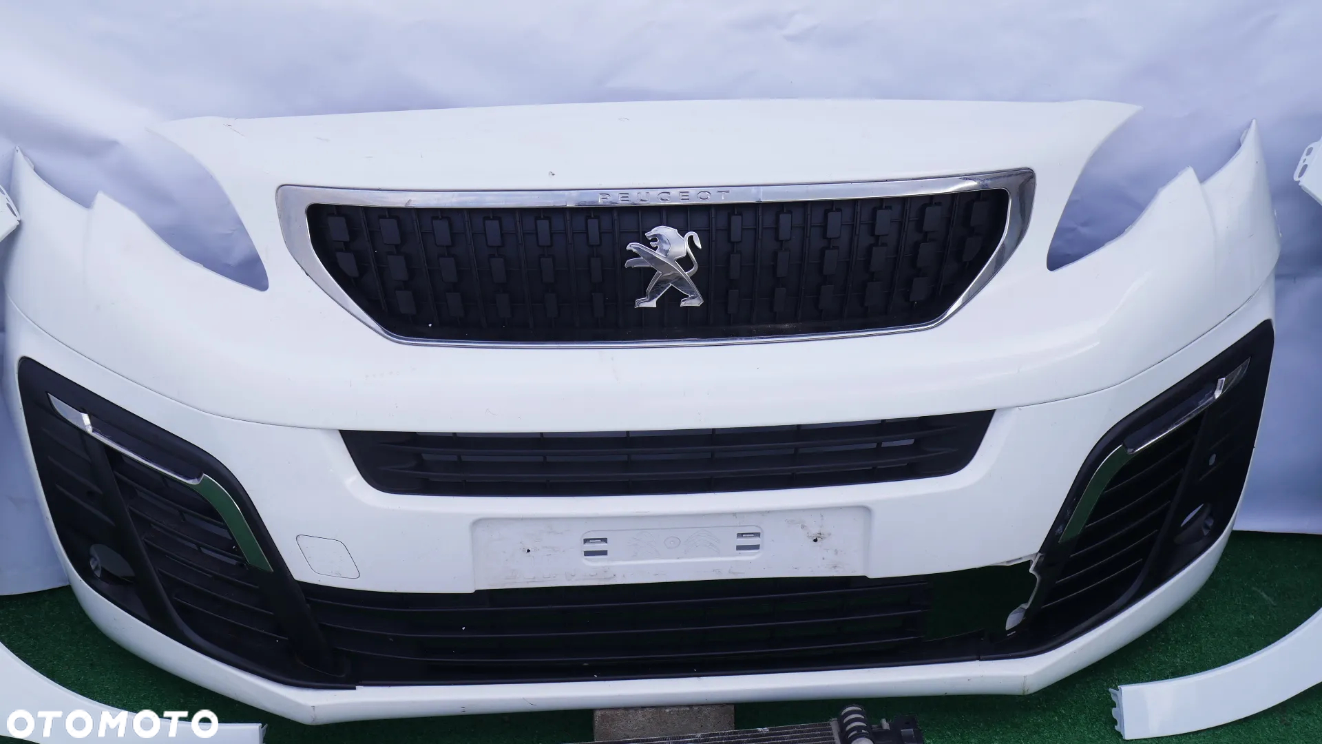 PEUGEOT EXPERT 3 III TRAVELLER MASKA BOTNIKI LAMPY KSENON ZDERZAK BELKA DOLNA BELKA ZDERZAKA CHŁODNICE PAS PRZEDNI - 8