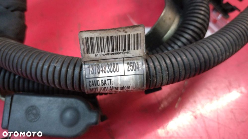 WIĄZKA INSTALACJA ALTERNATORA ROZRUSZNIKA FIAT DUCATO 2,3 14- 1378483080 NO 126/139 - 2