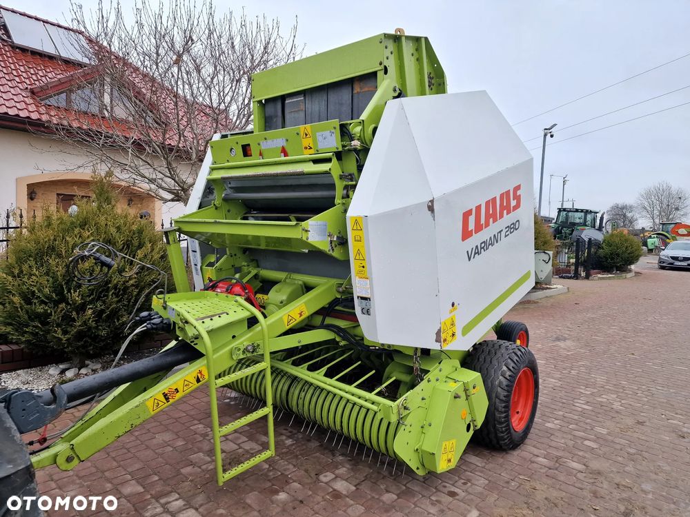 Claas Variant 280, siatka, sznurek, rotor - 9