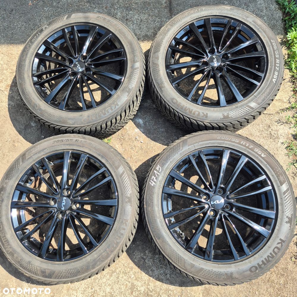 ZIMA KOŁA 4x100 KIA STONIC HYUNDAI BAYON 205/55 R17 - 8mm