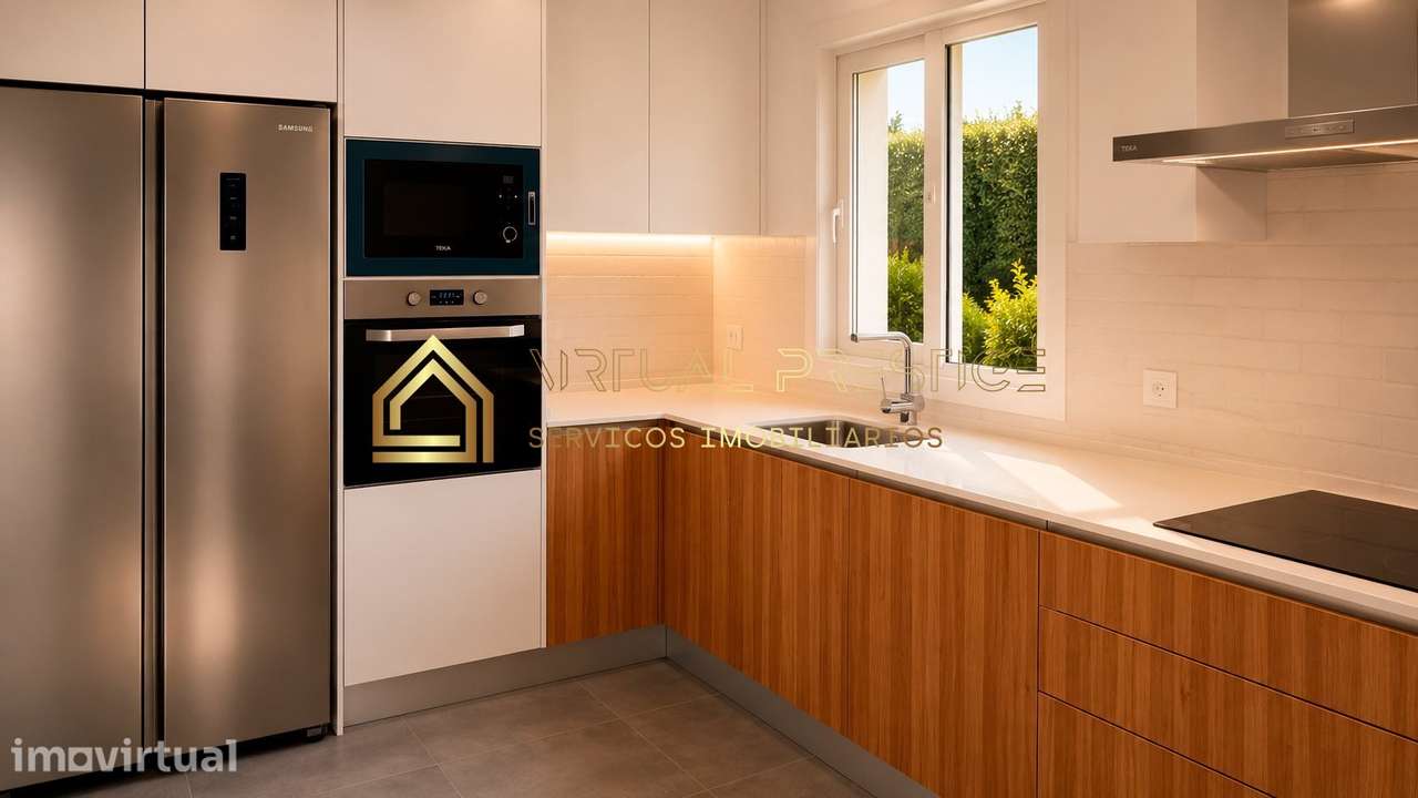 Moradia Geminada T4 | Piscina Agua Salgada | 3 Suites | Master Suit... - Grande imagem: 5/12