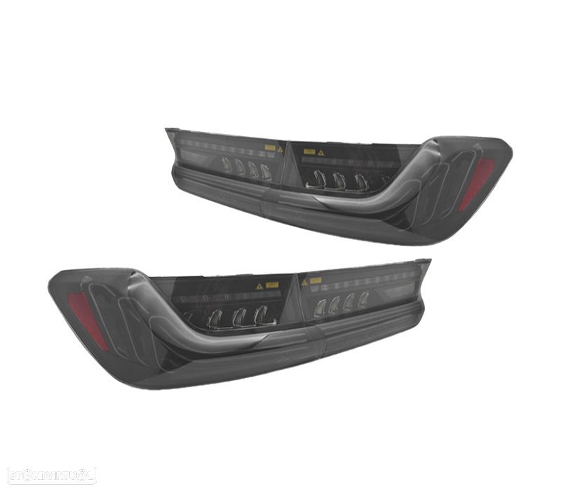 FAROLINS BMW G20 19-22 LOOK LASER LED FUMADOS - 2