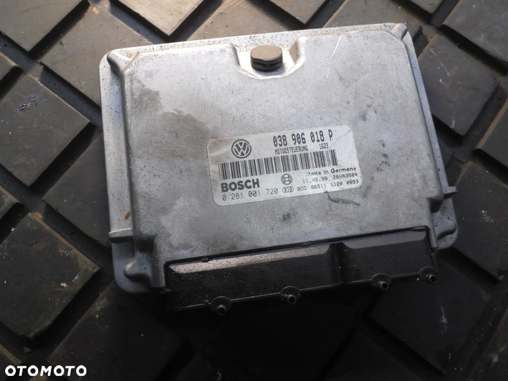 VW PASSAT B5 AUDI A4 1.9TDI ECU KOMPUTER STEROWNIK SILNIKA 038906018P 0281001720 POSIADAM 10 SZT - 4