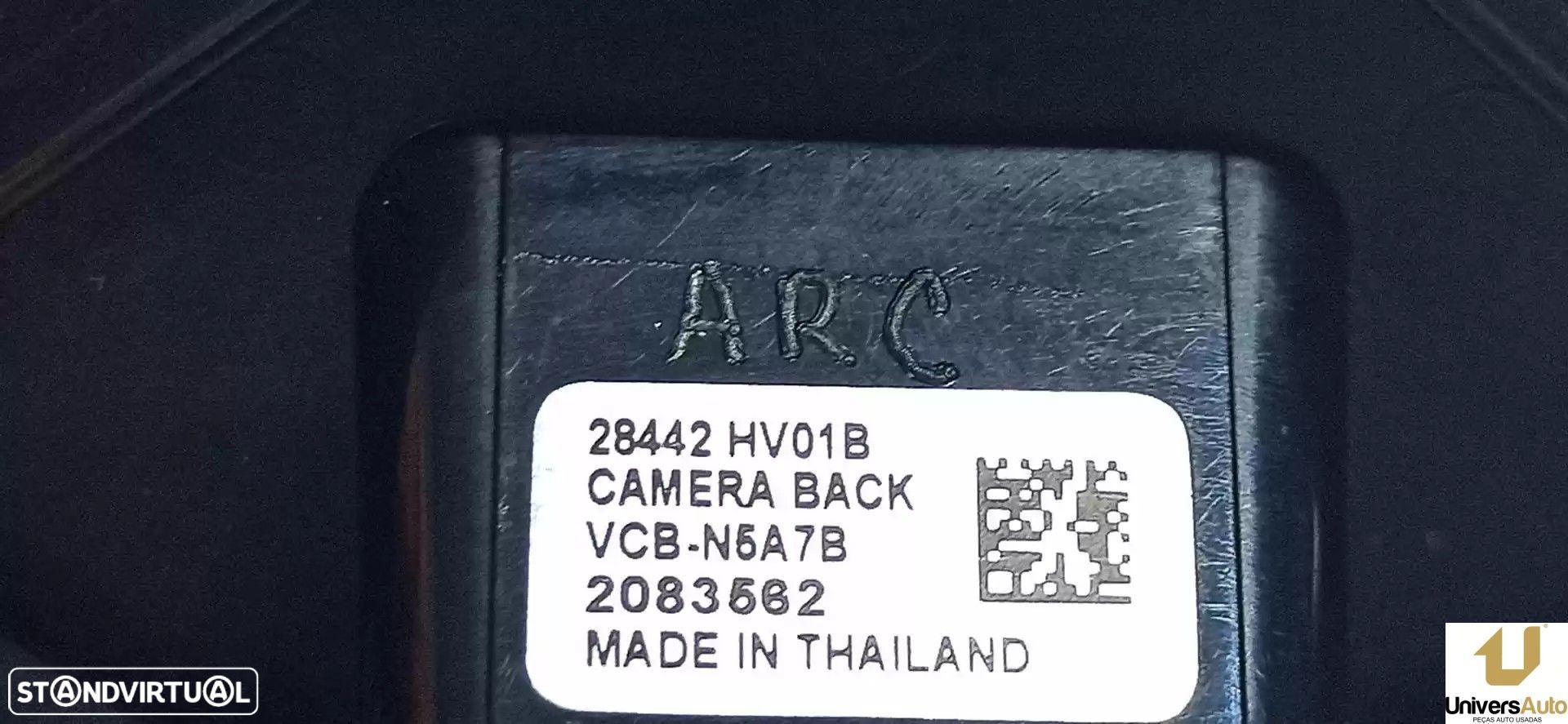 CAMARA VISÃO TRASEIRA NISSAN QASHQAI II TODO TERRENO, FECHADA 2019 -28442HV01B - 1