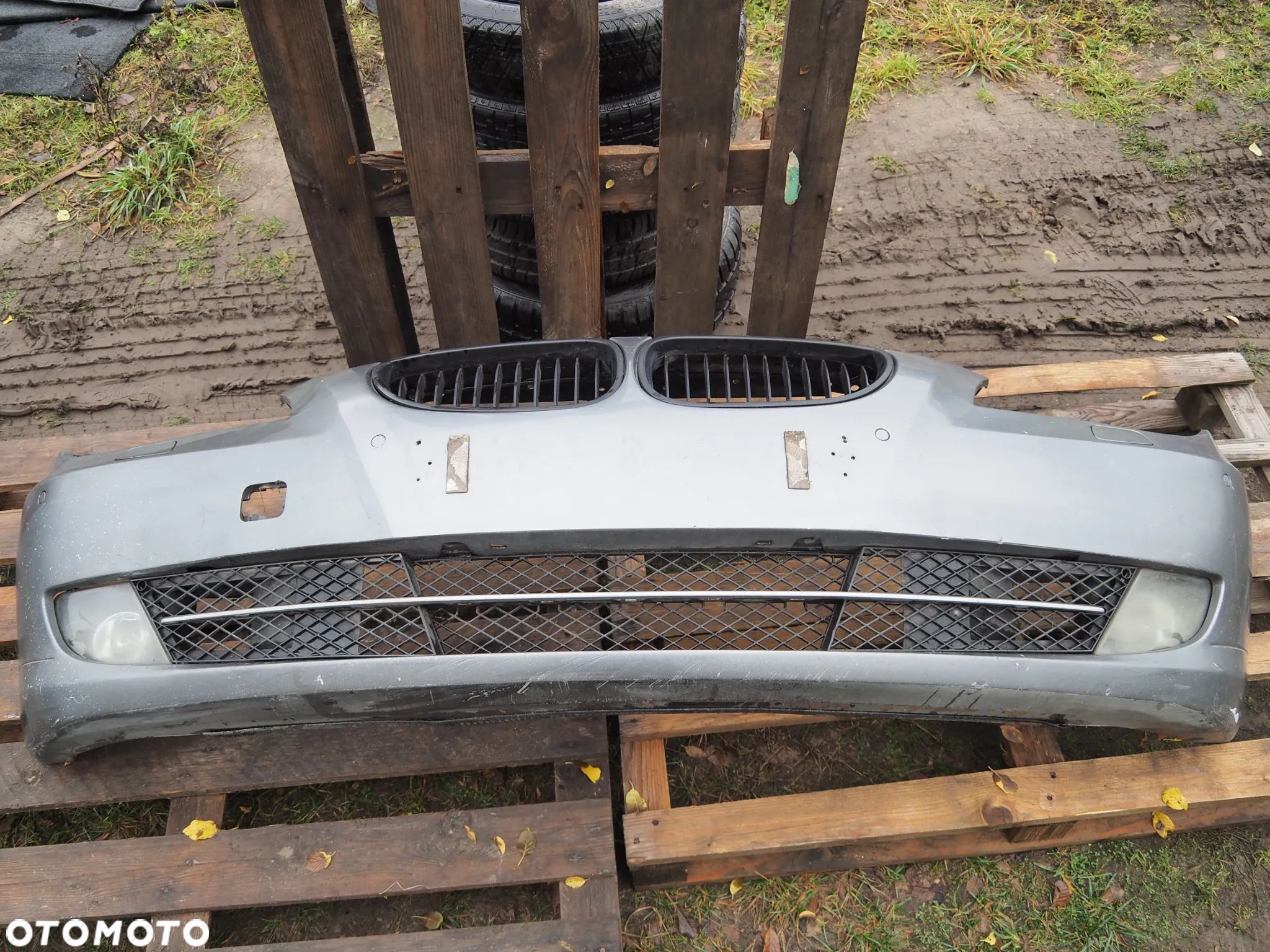 Zderzak przód przedni BMW seria 5 E60 E61 Lift Spacegrau Metallic - 1