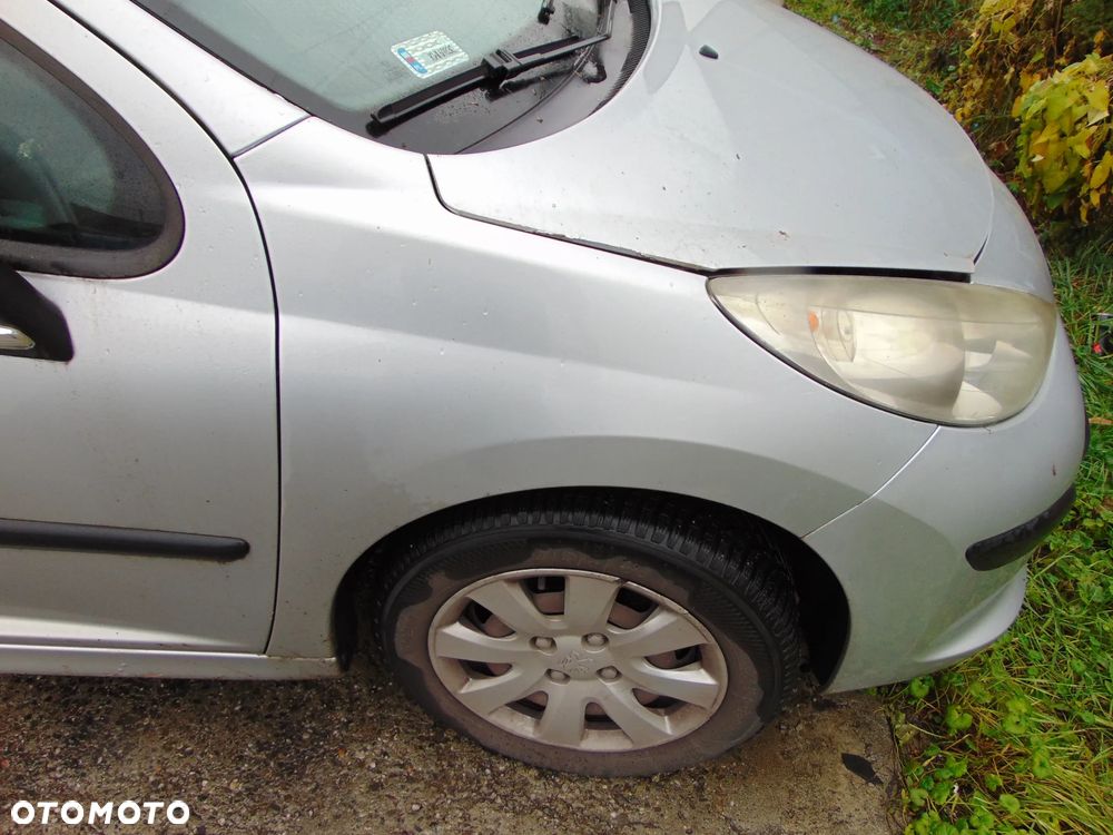 BŁOTNIK PRAWY PRZÓD PRZEDNI PEUGEOT 207 EZRC - 1