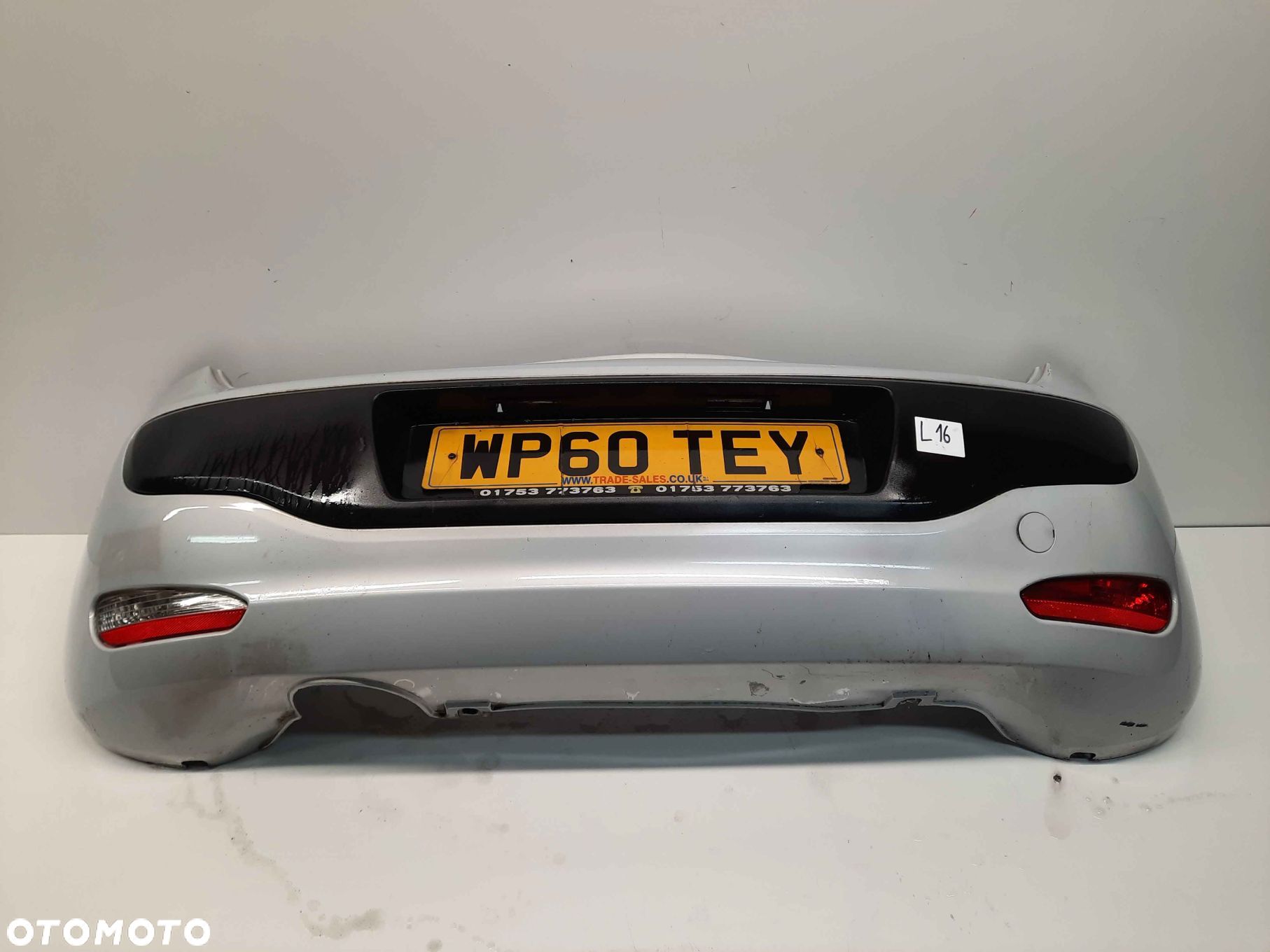 } ZDERZAK TYŁ TYLNY FIAT PUNTO EVO 760/A BIAŁY - 1