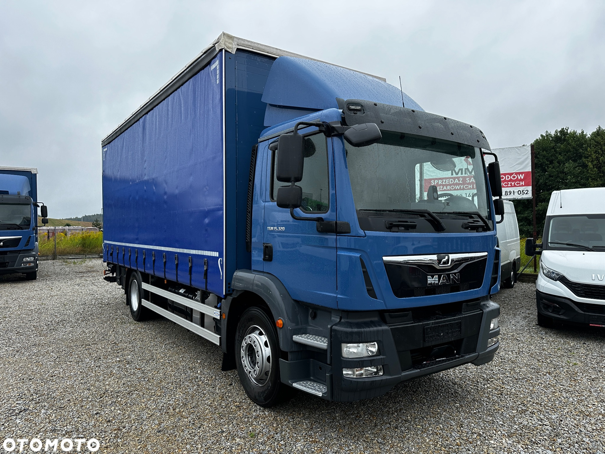 MAN TGM 15.320 Euro6/Automat/klima/Webasto/firanka/Winda/8 ton ładowności/serwis MAN/ - 2