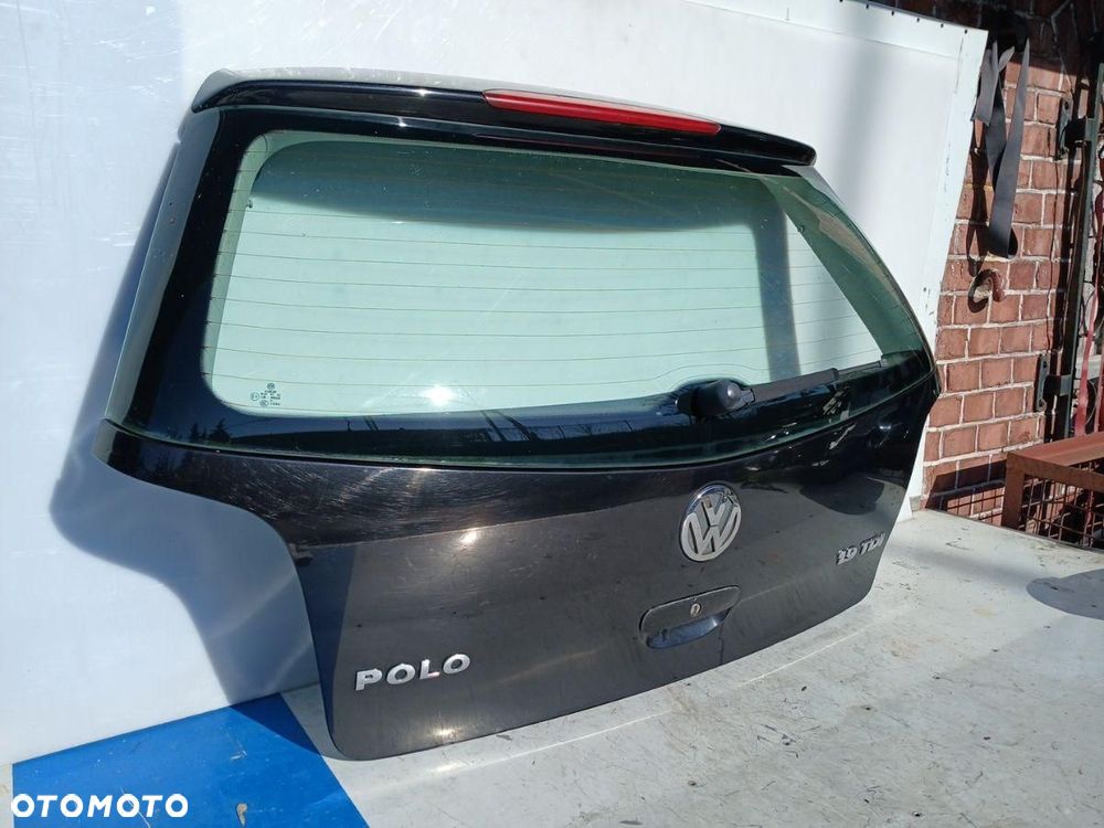 KLAPA TYŁ TYLNA VOLKSWAGEN POLO 9N LIFT 05-09r. CZARNA LC9Z - 3
