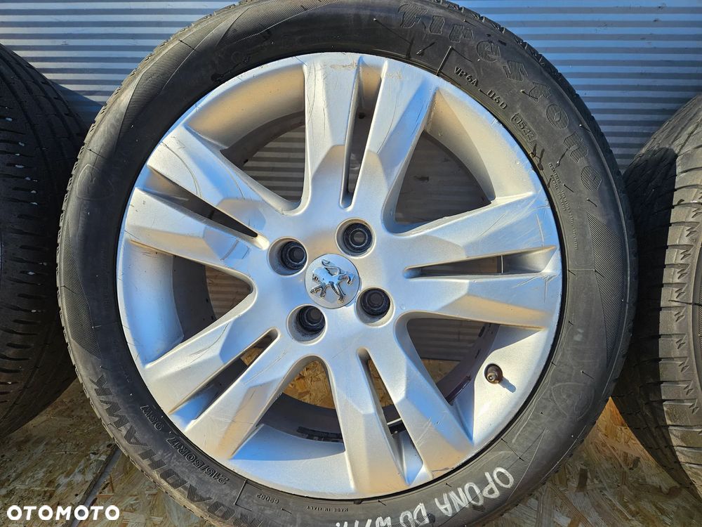 peugeot 3008 5008 koła felgi aluminiowe 17 9675498677 - 7