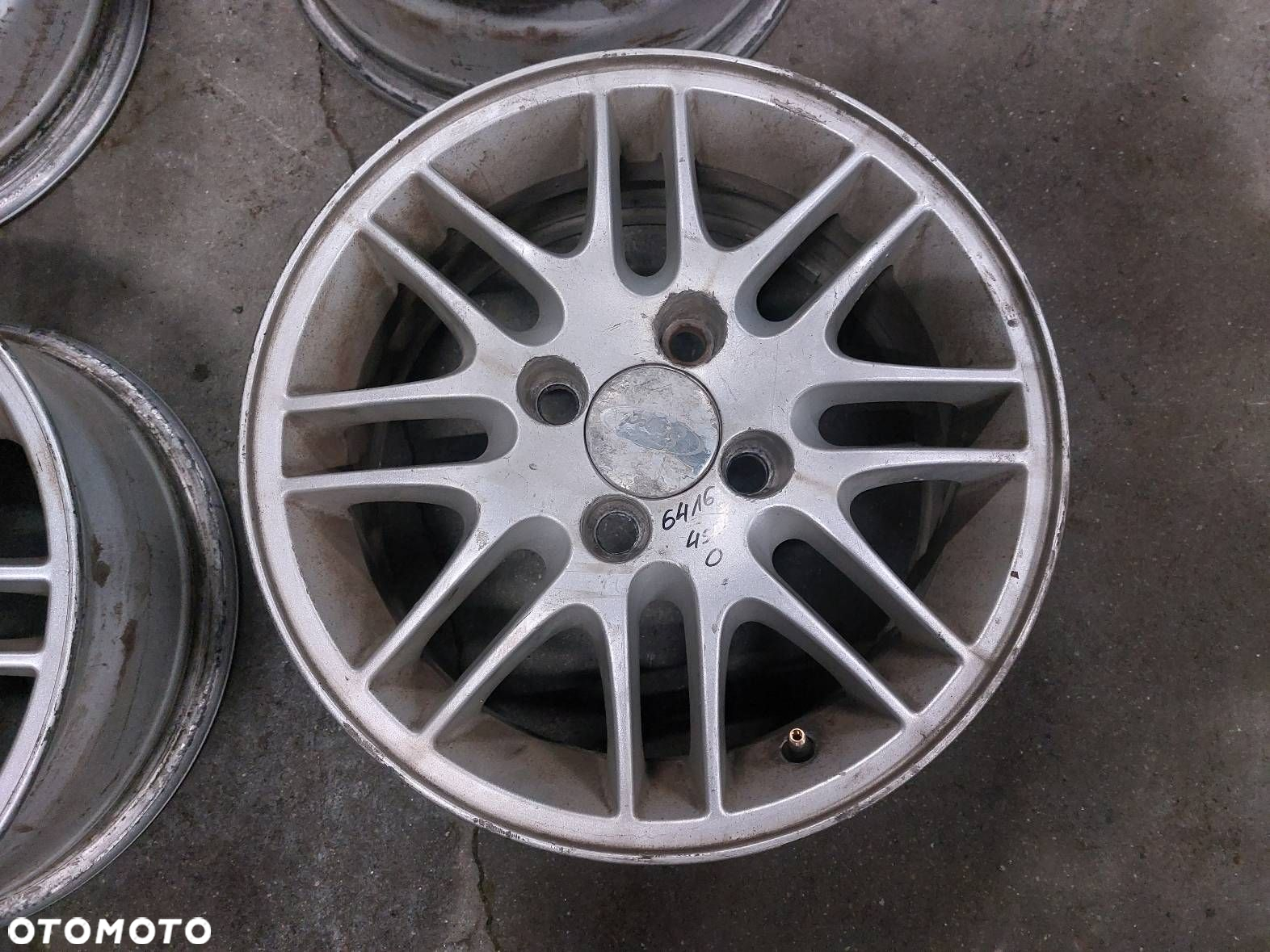 FELGA ALUMINIOWA 4 SZT FOCUS MK1 98AB-SA 4x108 6Jx15 FI63,4 ET52,5 - 2