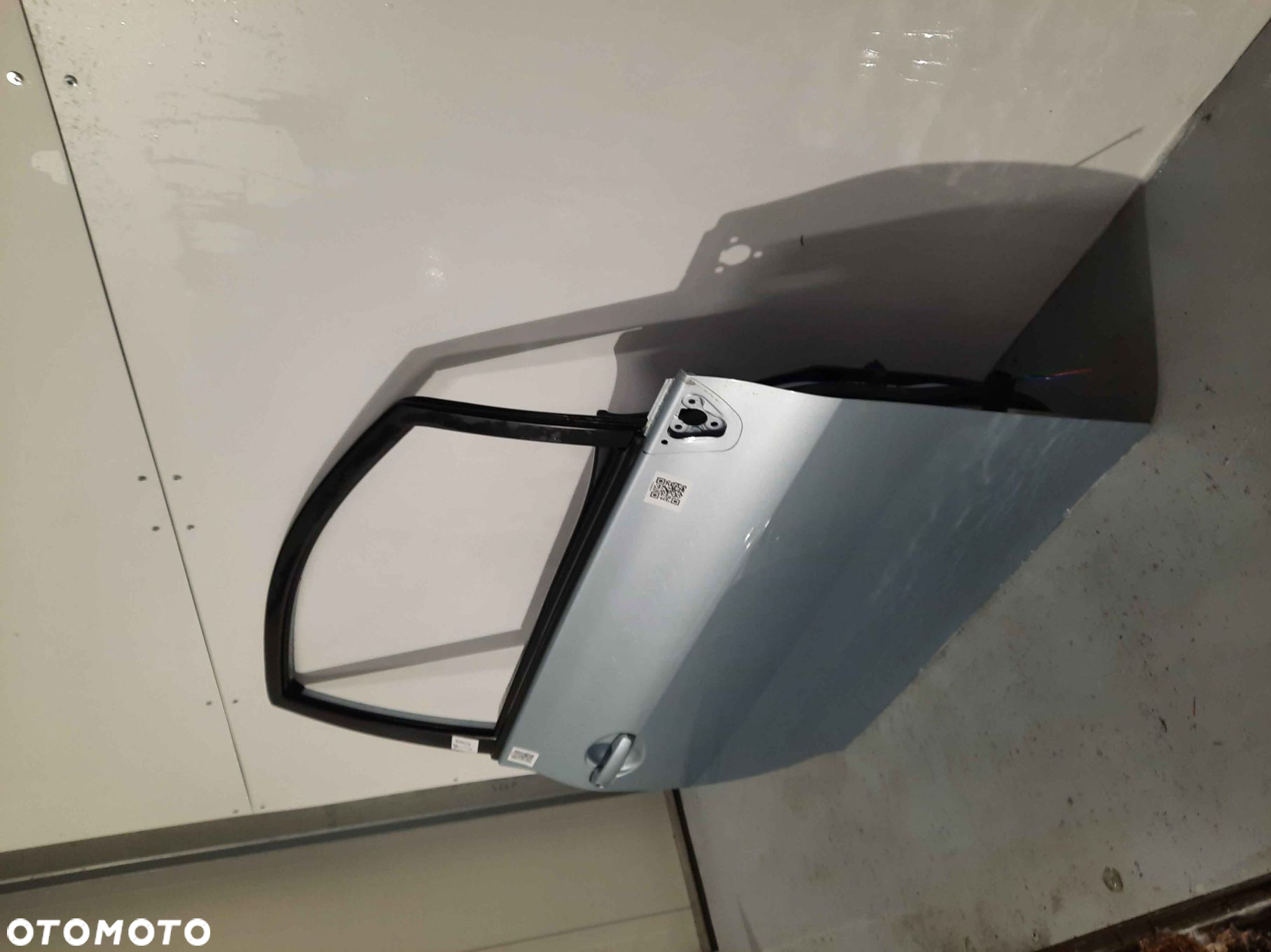 } DRZWI PRZÓD PRZEDNIE PRAWE TOYOTA AURIS I 1 8S1 BŁEKITNE 5D 5 DRZWI HB - 4