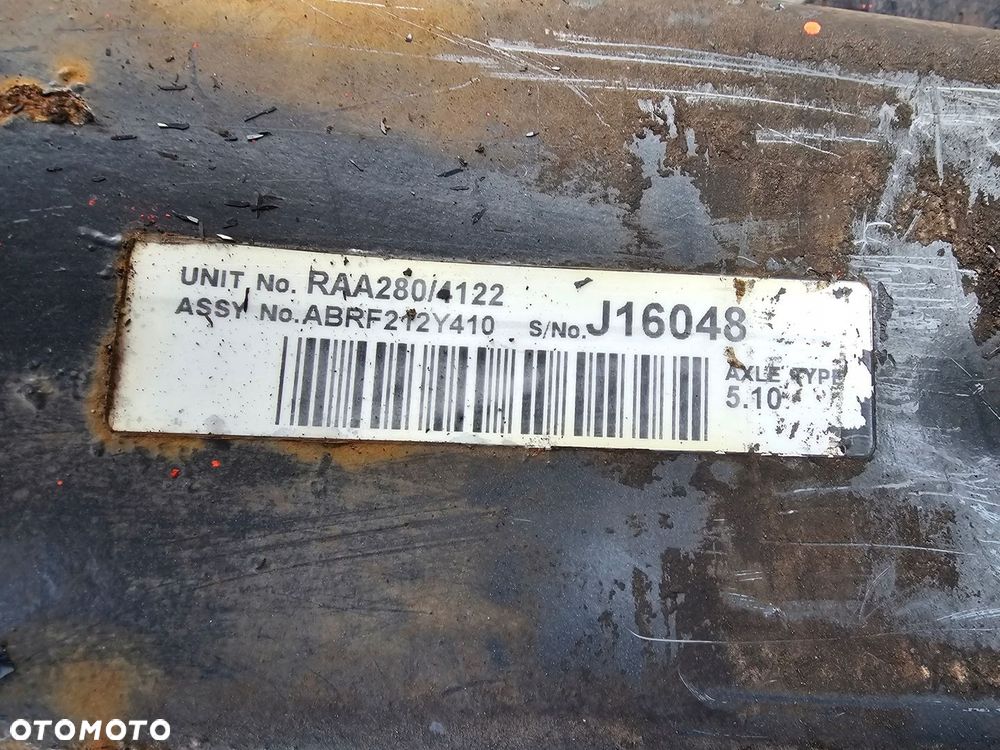 MOST DYFER NAPĘDOWY TYP 5.10 DAF LF 45 55 4.5 L 6.7 L FELGI 17,5 6 SZPILEK 06-13 rok - 7