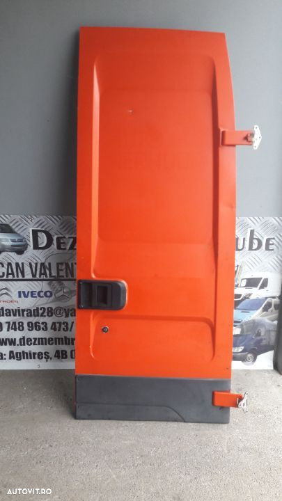 Usa spate model inaltat cu tabla pentru Iveco Daily Euro 4 (2006-2010) an fabricatie - 4