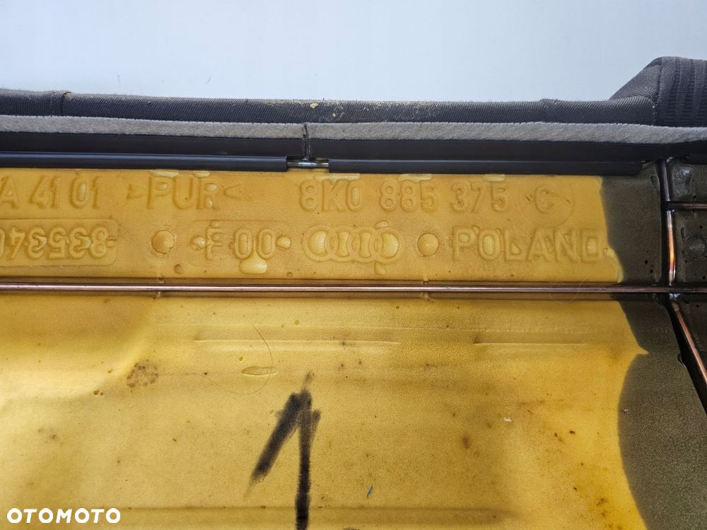FOTEL KANAPA TYLNA TYŁ AUDI A4 B8 8K0885375C ISOFIX MATERIAŁ - 6