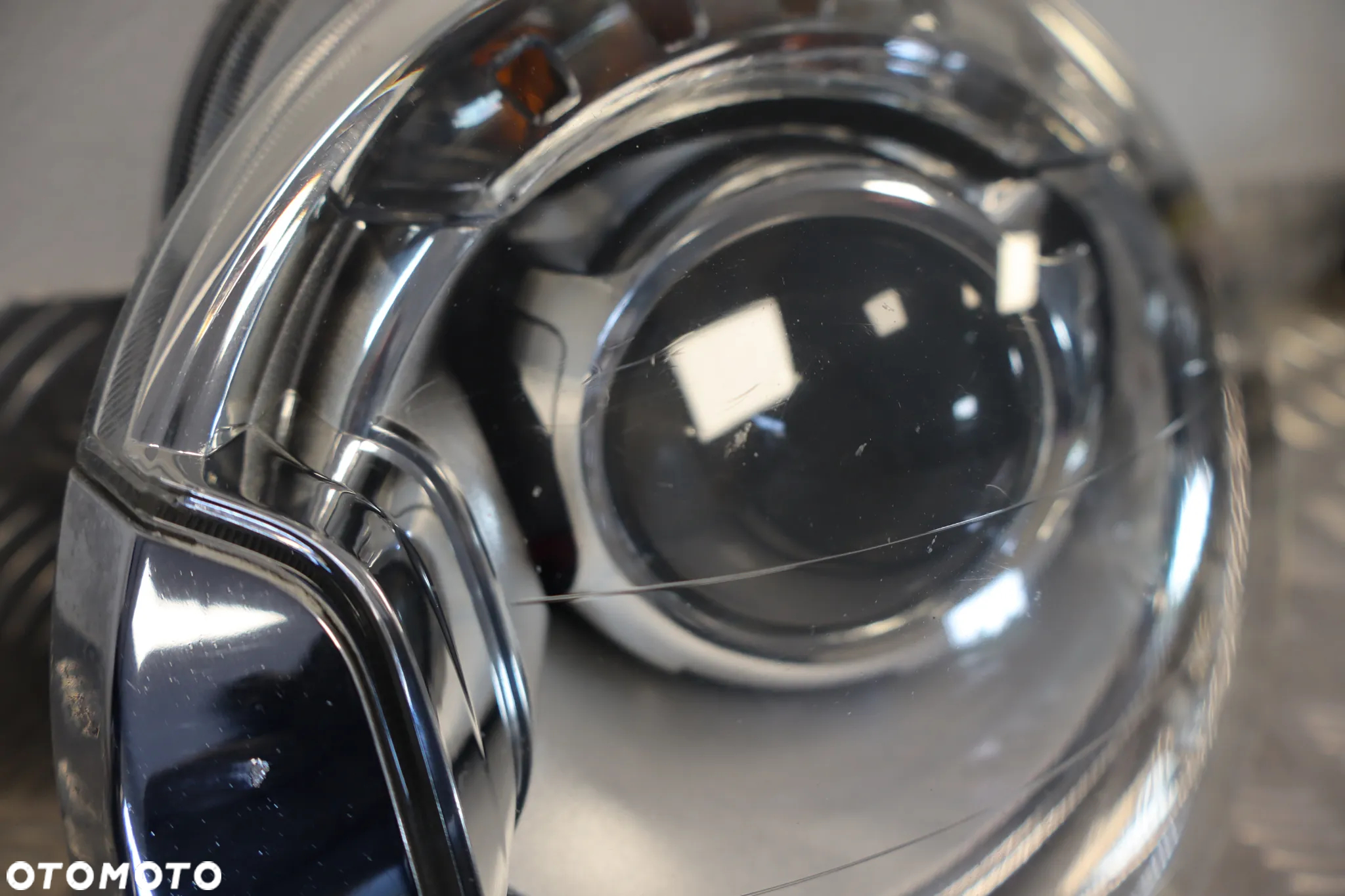 LAMPA PRZEDNIA PRZÓD PRAWA LEWA FIAT 500 XENON 2007-2015 - 4