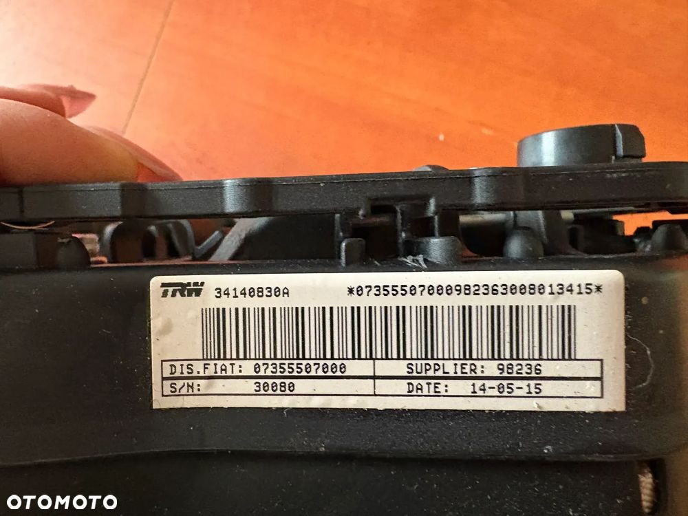 OPEL COMBO D 10R- PODUSZKA KIEROWCY 34140830A AIRBAG - 3