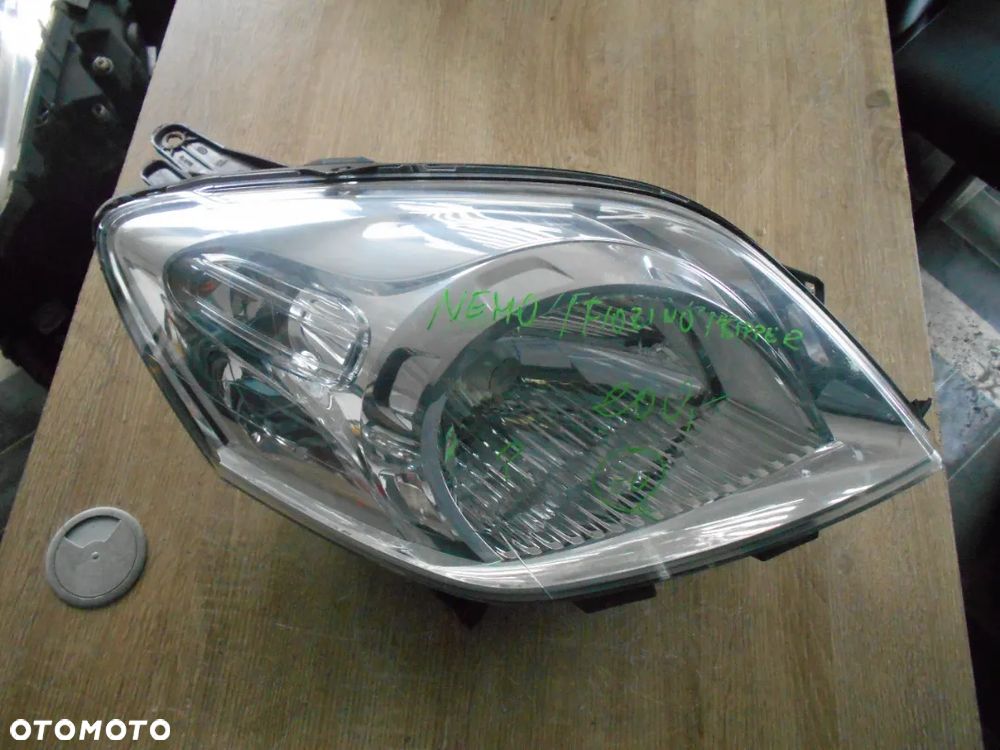 FIAT NEMO FIORINO BIPPER LAMPA PRZÓD PRAWA EUROPA - 1