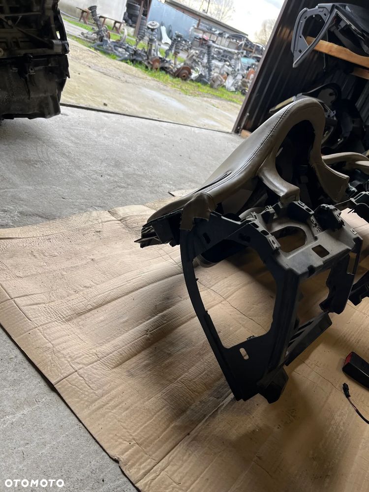 BMW 7 F01 F02 DESKA ROZDZIELCZA KOKPIT KONSOLA ARIBAG NAPINACZE ORYGINAŁ HUD KOMPLET - 6