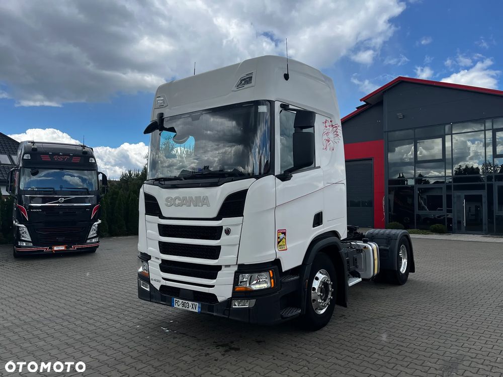 Scania R450 HYDRAULIKA/CAŁA NA PODUSZKACH/WAGA/BLOKADA/MOSTU/ALU FELGI/LODÓWKA - 2