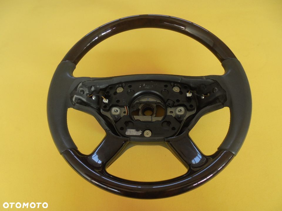 MERCEDES S KLASA W221 KIEROWNICA SIWA SKORA DREWNO