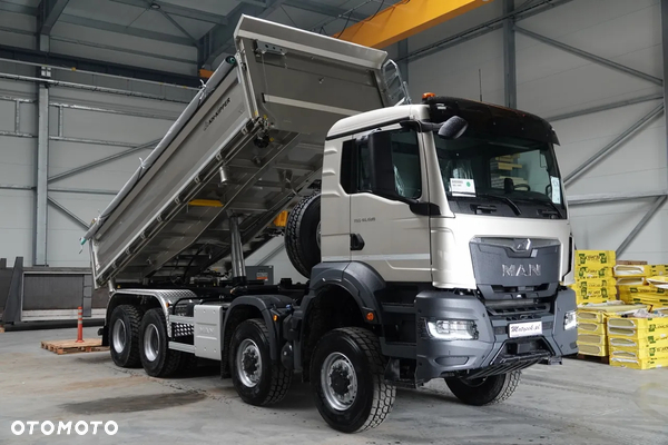 MAN TGS 41.480 / 8X6 / WYWROTKA 3 STRONNA / BORDMATIC / KH KIPPER / AUTOMAT / FABRYCZNIE NOWY / 2025 /