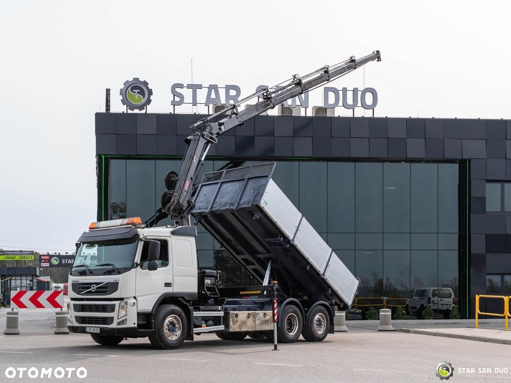 Volvo FM430 6x2 HIAB 166 E-5 HIPRO HDS Żuraw Wywrotka - 2