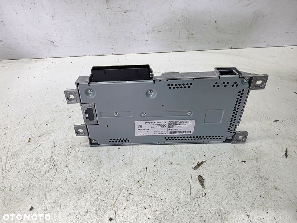WZMACNIACZ RADIA BANG & OLUFSEN AUDI A5 8W A4 B9 8W0035465 - 4