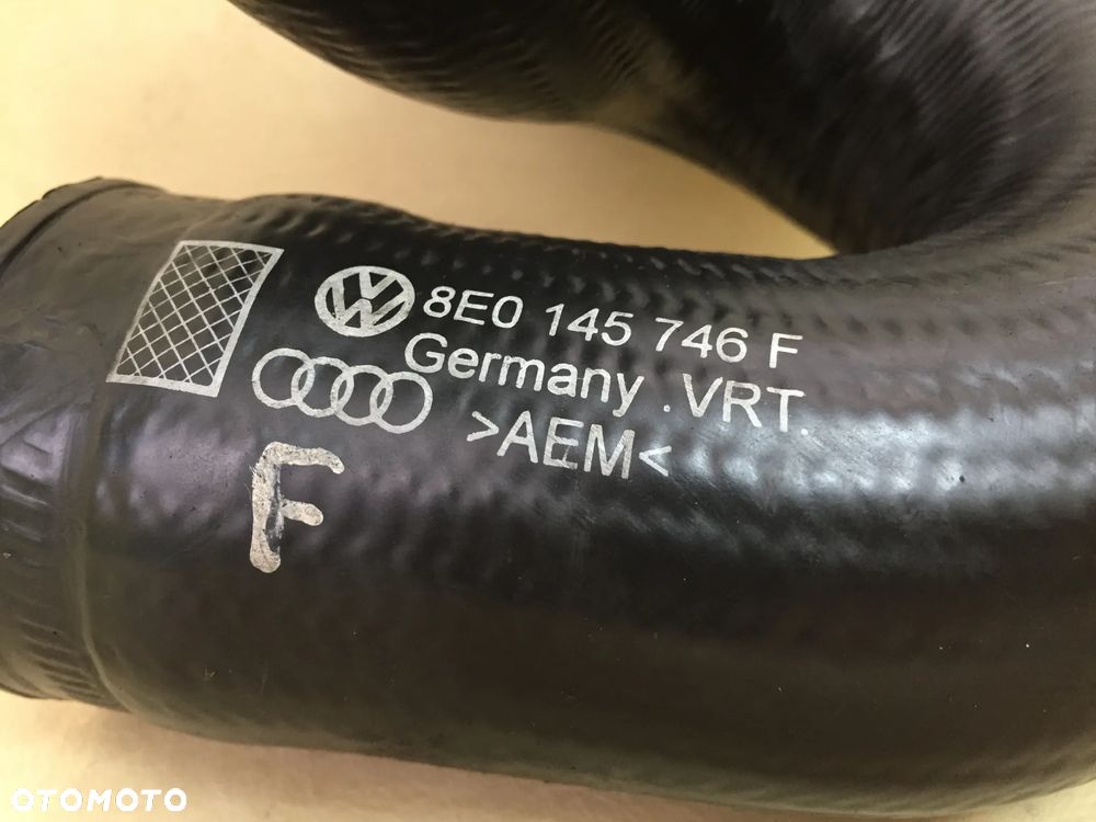RURA WĄŻ PRZEWÓD INTERCOOLERA AUDI A4 B6 2.5TDI A6 C5 8E0145746F - 7