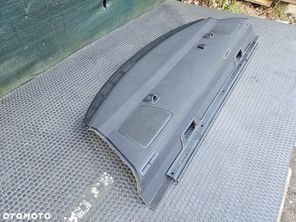 Półka Podszybie 7058347 9111244 7123386 Kratka Listwa Bagażnika Osłona Tapicerka Czarna Tył Tylna BMW 3 E90 LCI Lift Sedan - 3