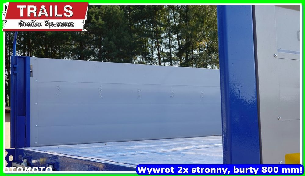 Inny Wywrotka 2x strony, platforma 12,60 m, burty ALUM 600/800 mm !!! - 36