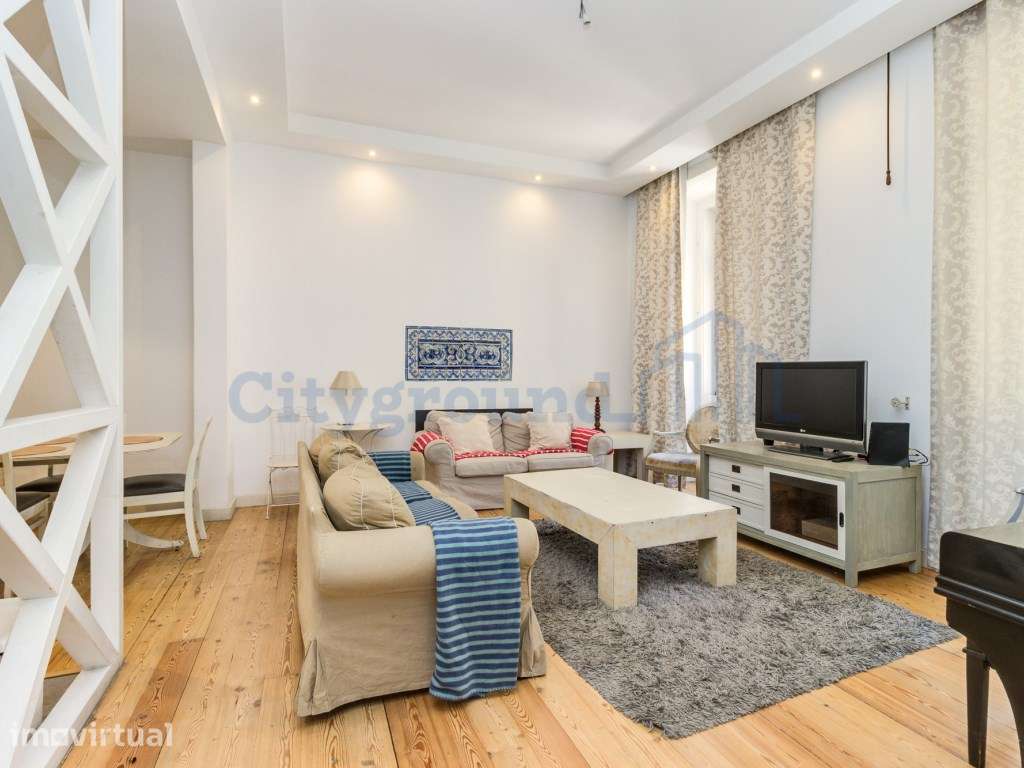 Apartamento T3 cheio de charme em plena Baixa Lisboeta - Grande imagem: 3/25