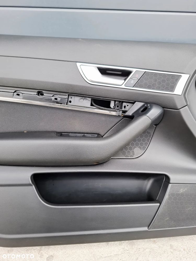 Boczki Drzwi Komplet Czarne Ambiente Audi A6 C6 Kombi/Sedan - 4