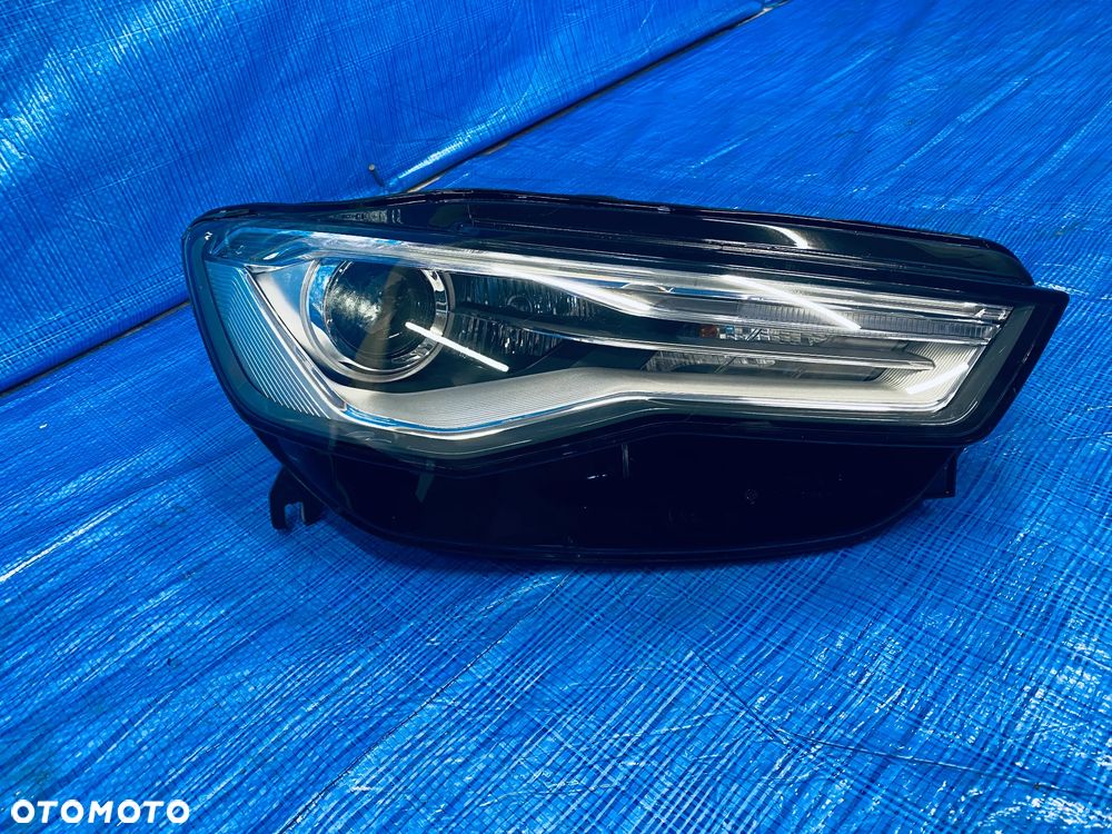 AUDI A6 C7 LIFT LAMPA PRAWA PRAWY PRZÓD PRZEDNIA XENON KSENON LED HELLA 4G0941044F EUROPA ORYGINAŁ - 11