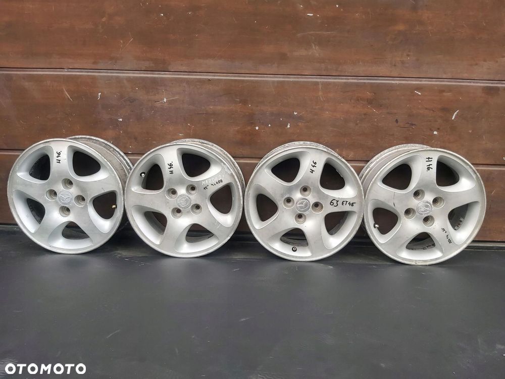 MAZDA 2 II DE Alufelgi 15 4x100 6j et45 - 1
