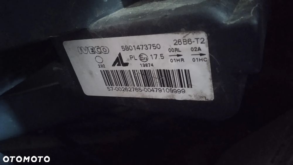 Zderzak przód CC50105 CC50162 Grill lampa lewa prawa 5801473750 5801473749 halogen Iveco Daily IV 14- IS35SI - 10