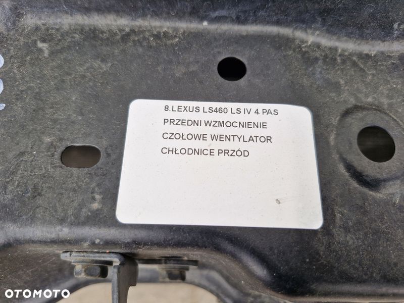 LEXUS LS460 LS IV 4 PAS PRZEDNI WZMOCNIENIE CZOŁOWE WENTYLATOR CHŁODNICE - 5