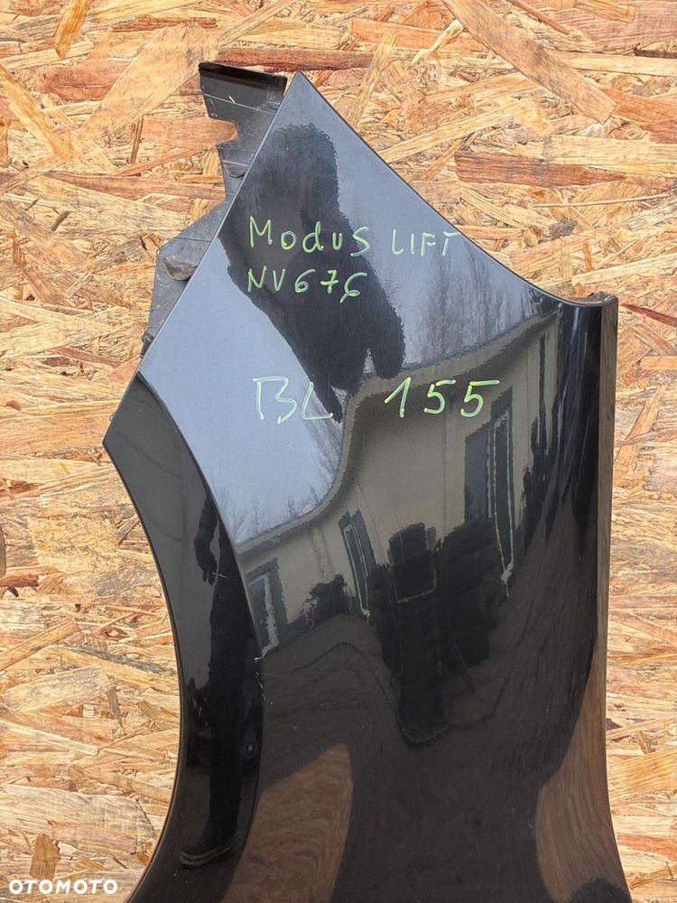 RENAULT MODUS LIFT kod lak. NV676 BŁOTNIK PRZÓD PRZEDNI LEWY - 2