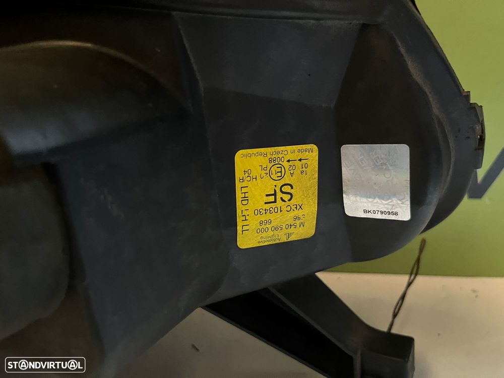 Rover 400 / FAROL ESQUERDO - FF805 - 6