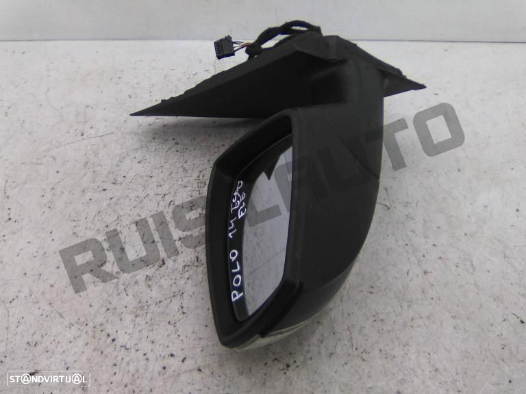 Espelho Retrovisor Esquerdo Eléctrico 6r185_7507q Vw Polo V (6r - 6