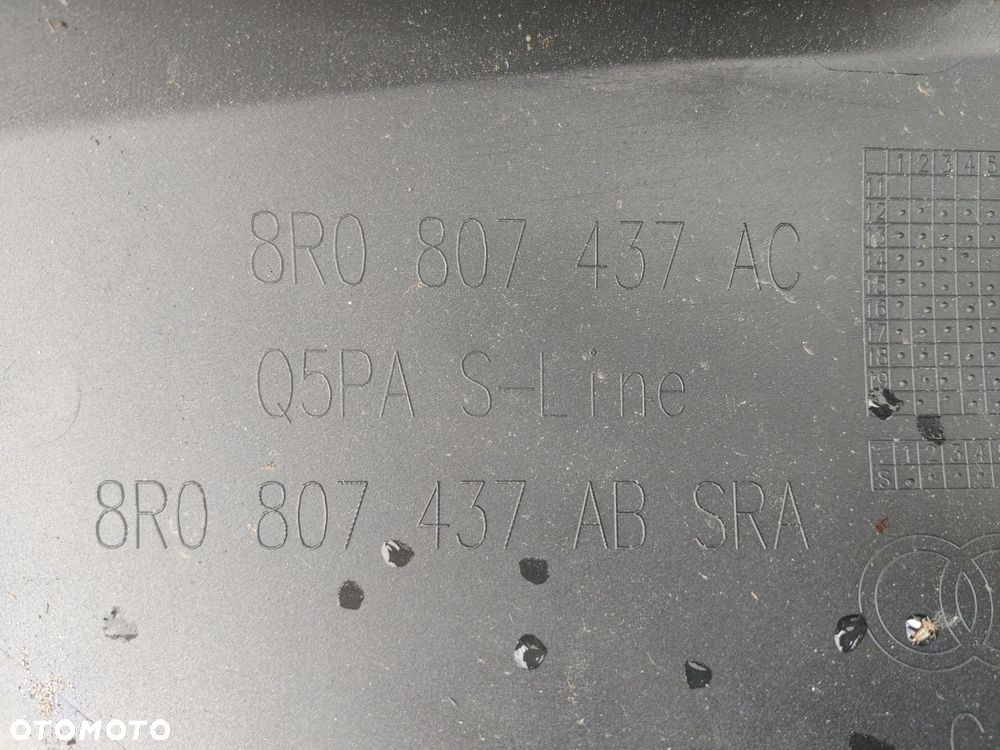 Zderzak Audi Q5 lift S line - 9